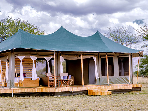 Book a tent at kimarishe